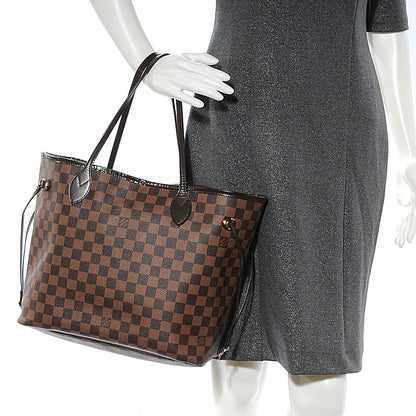 Louis Vuitton Damier Ebene Neverfull MM 2 of 7