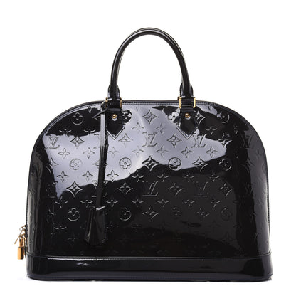 Louis Vuitton Vernis Alma MM Blue Infini 1 of 19