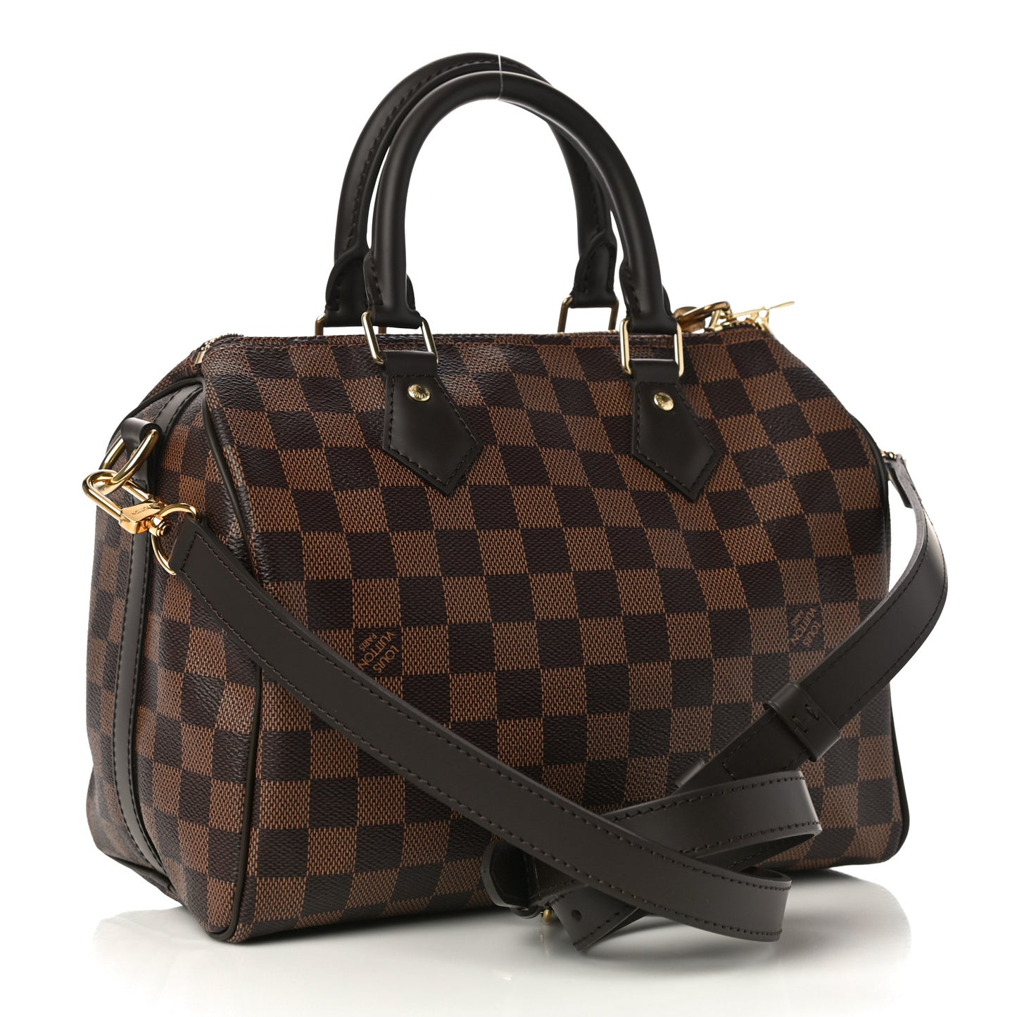 Damier Ebene Speedy Bandouliere 25