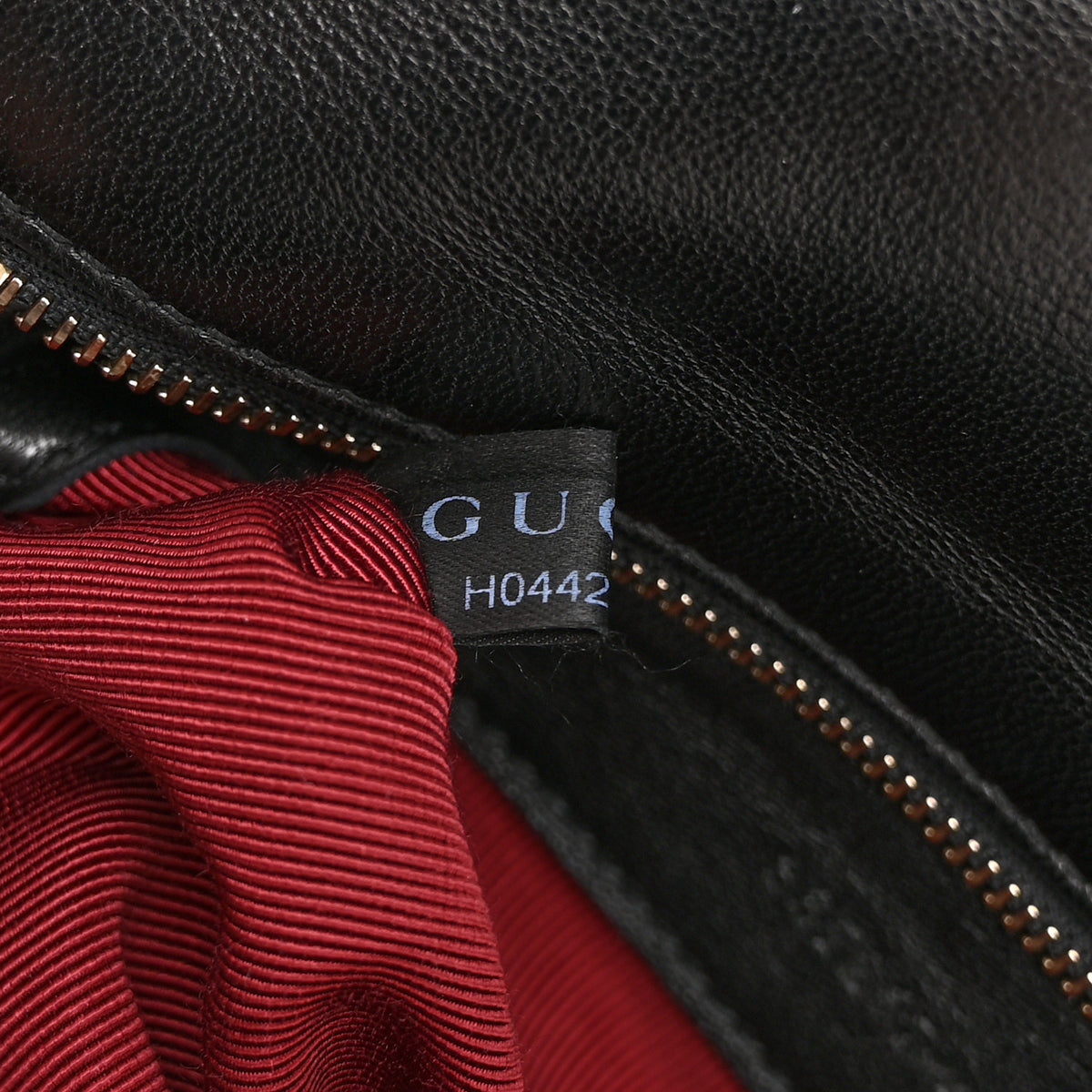 Lambskin Matelasse Medium GG Marmont Shoulder Bag Black