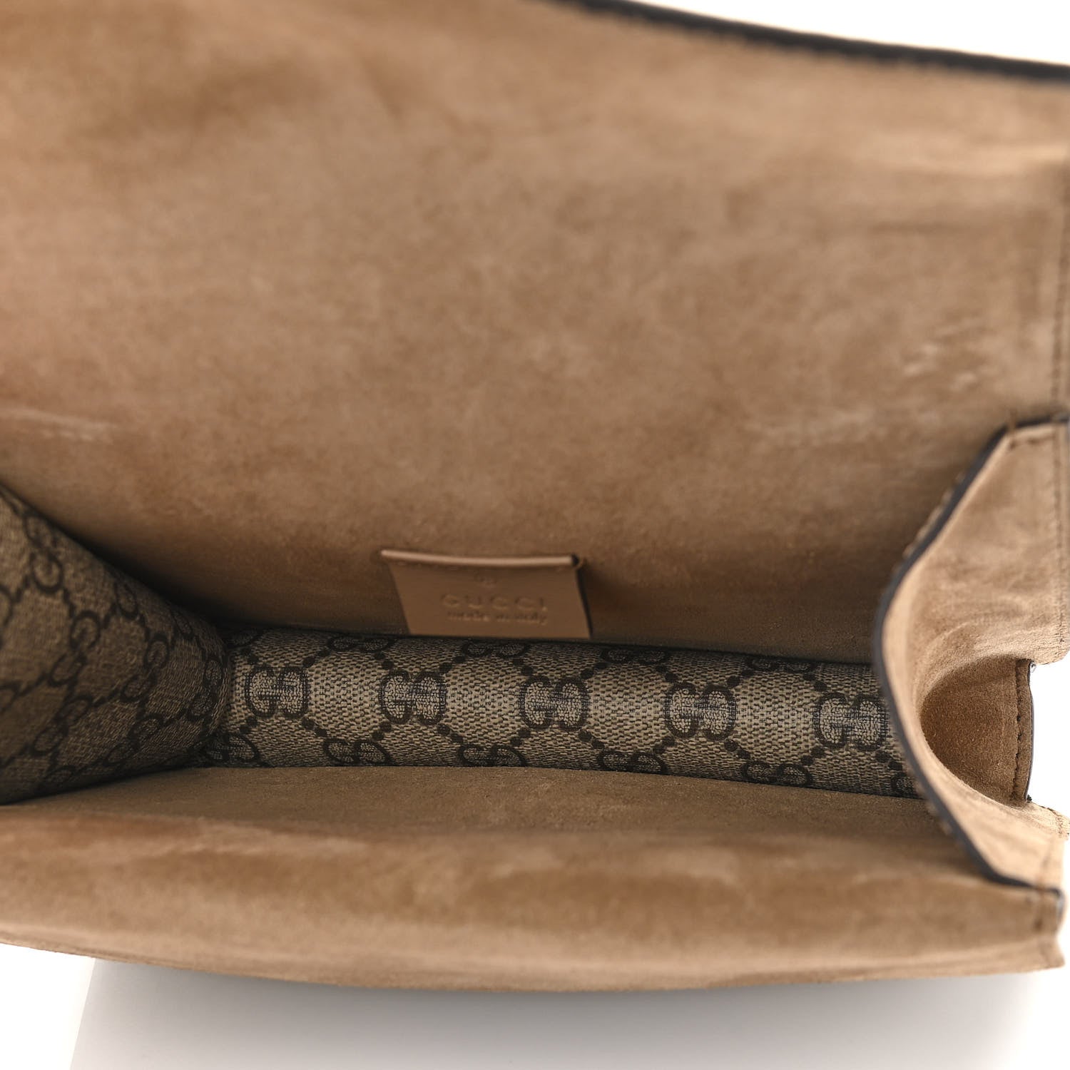 Gucci GG Supreme Monogram Mini Dionysus Shoulder Bag Taupe 5 of 13