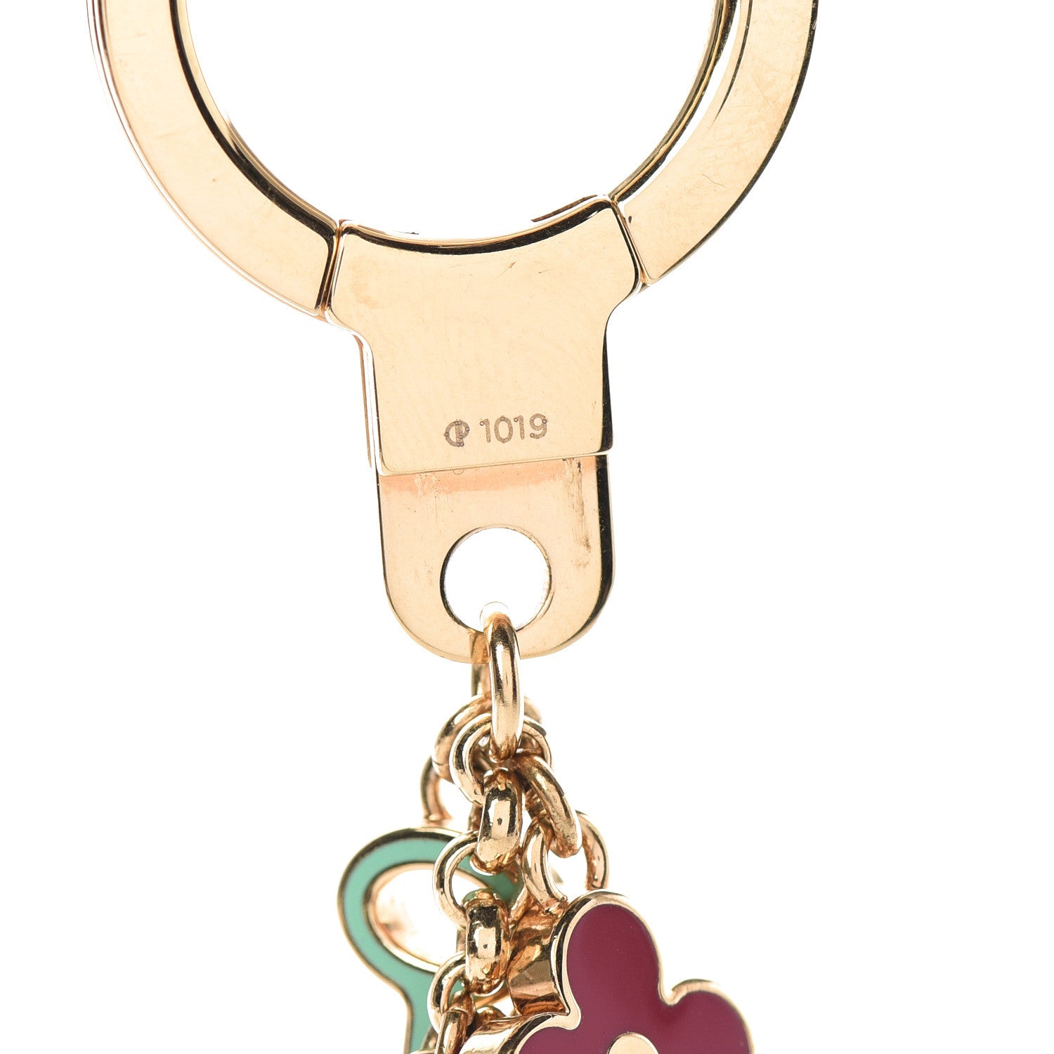 Louis Vuitton Enamel Pretty Charms Key Ring Holder 4 of 4