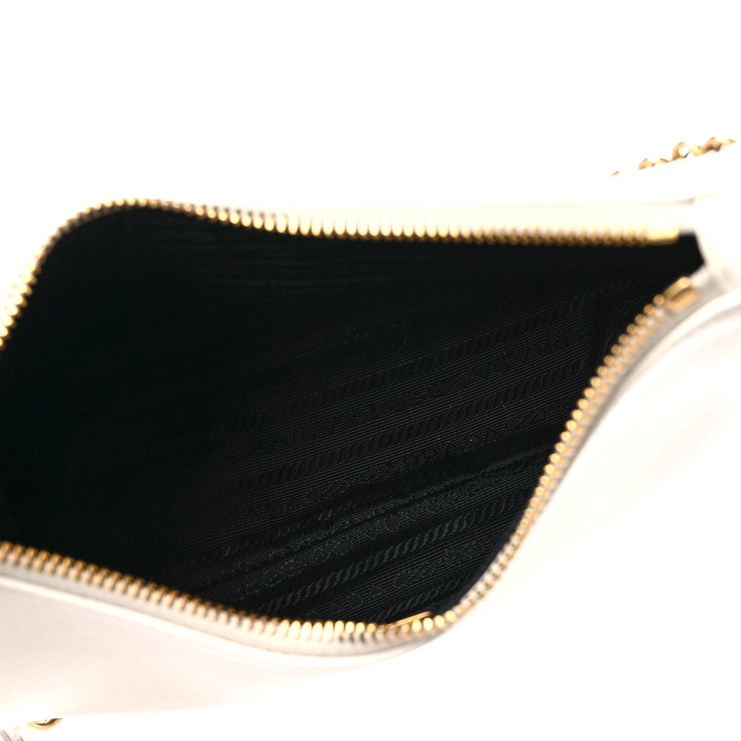 Prada Saffiano Re-Edition 2005 Shoulder Bag White 5 of 10
