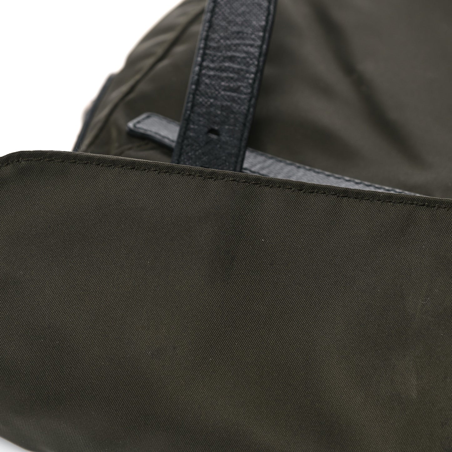 Tessuto Nylon Saffiano Messenger Bag Mimetico