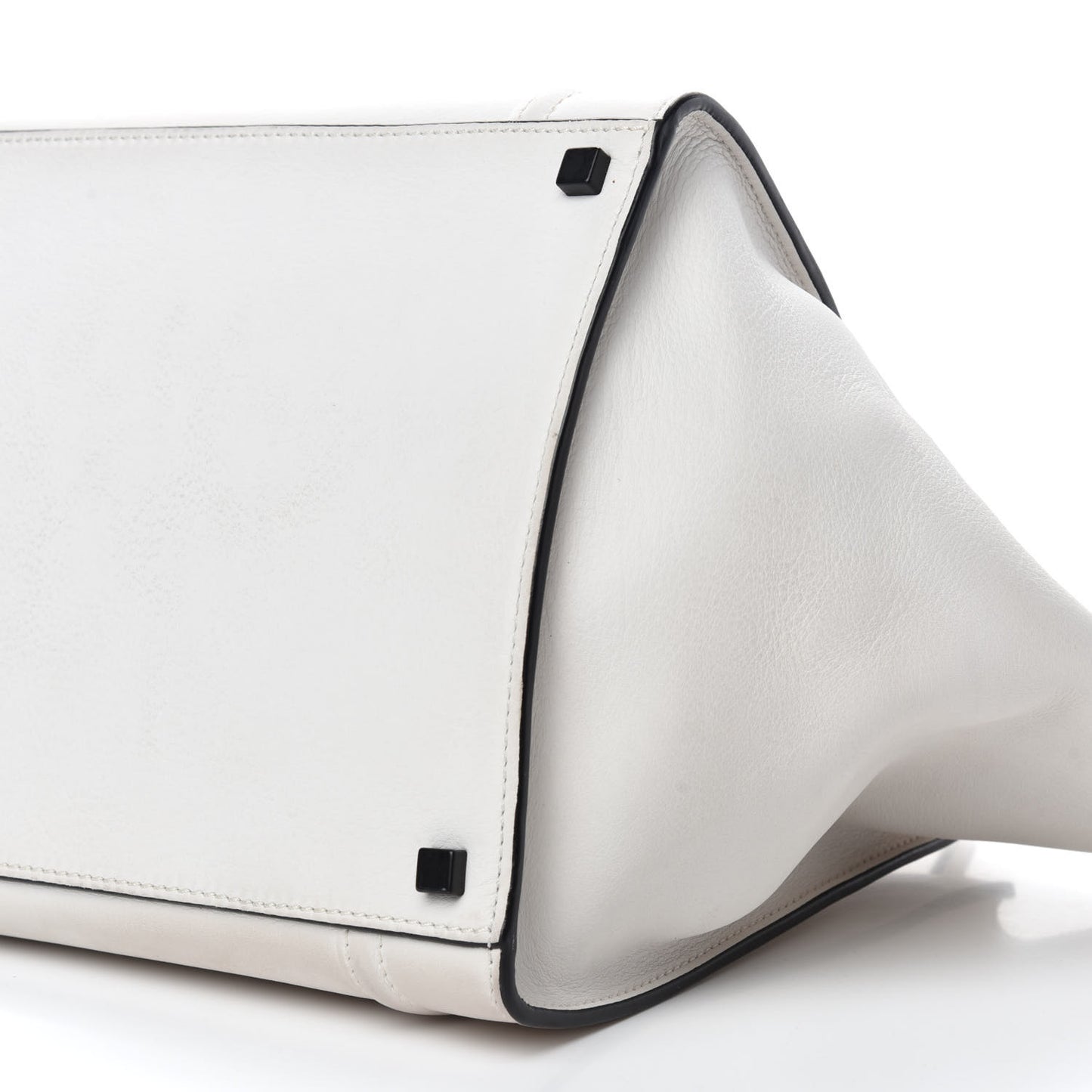 Calfskin Medium Phantom Luggage White