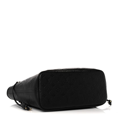 Louis Vuitton Empreinte Monogram Giant Neverfull MM Black 4 of 9