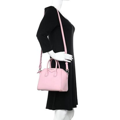 Givenchy Sugar Goatskin Mini Antigona Pink 2 of 20