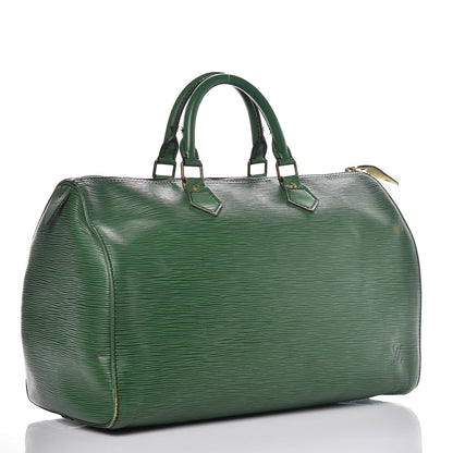 Louis Vuitton Epi Speedy 35 Borneo 3 of 22