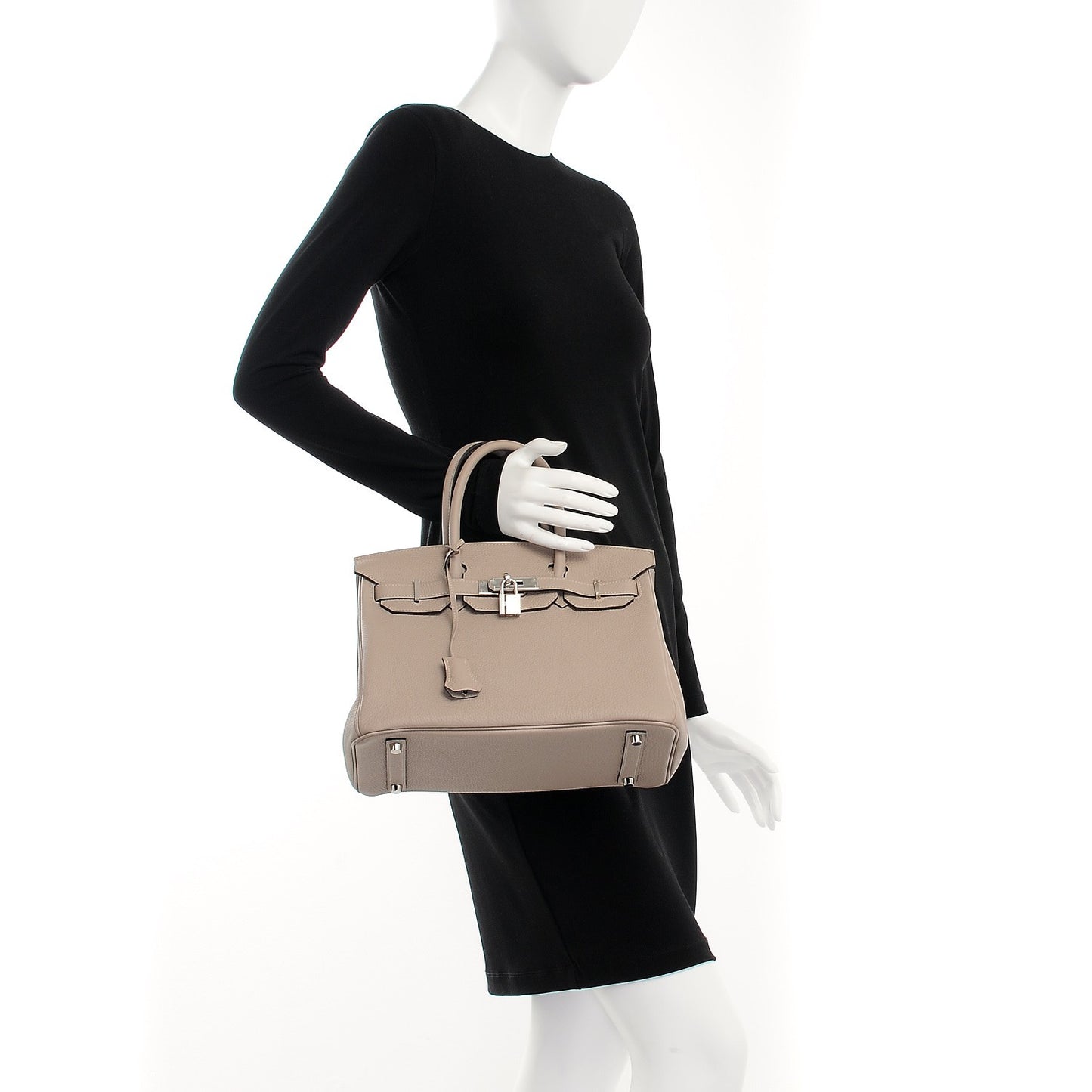 Togo Birkin 30 Gris Tourterelle