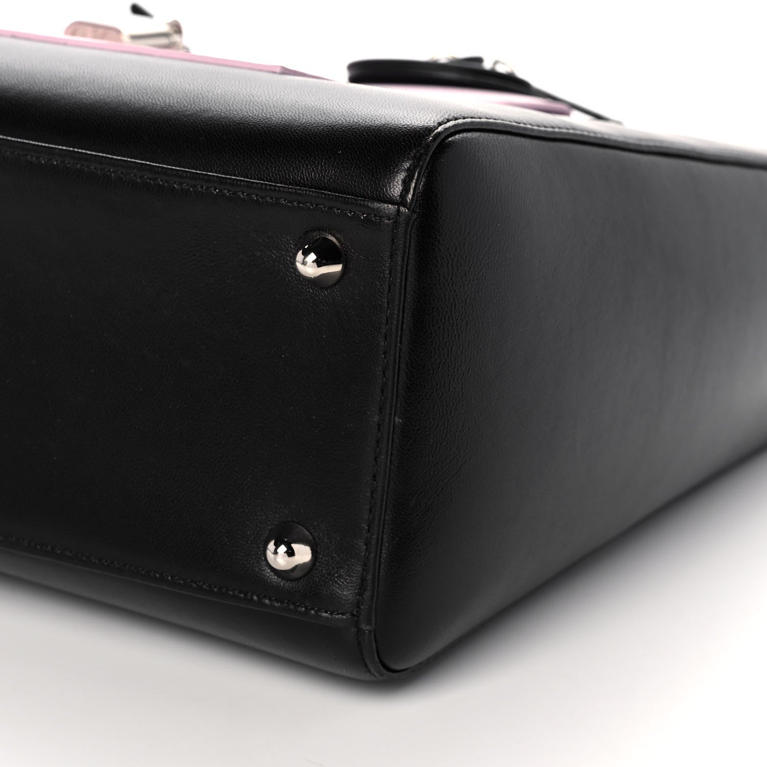 Christian Dior Calfskin Large Lady Dior Pockets Black 9 of 12