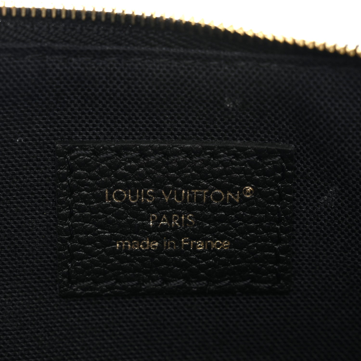 Louis Vuitton Empreinte Monogram Liv Pochette Black 7 of 11