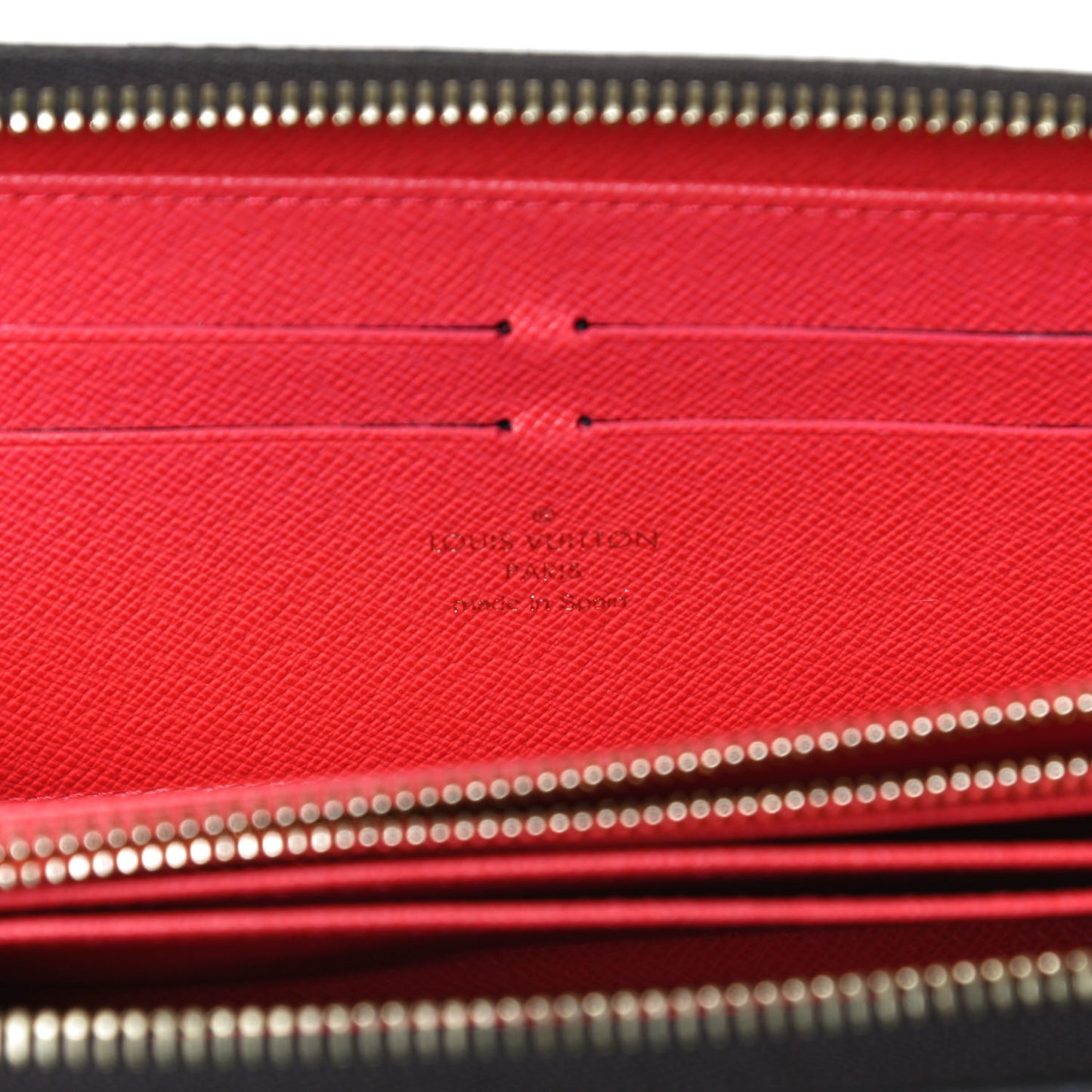 Damier Ebene 2015 Christmas Animation Zippy Wallet Poppy