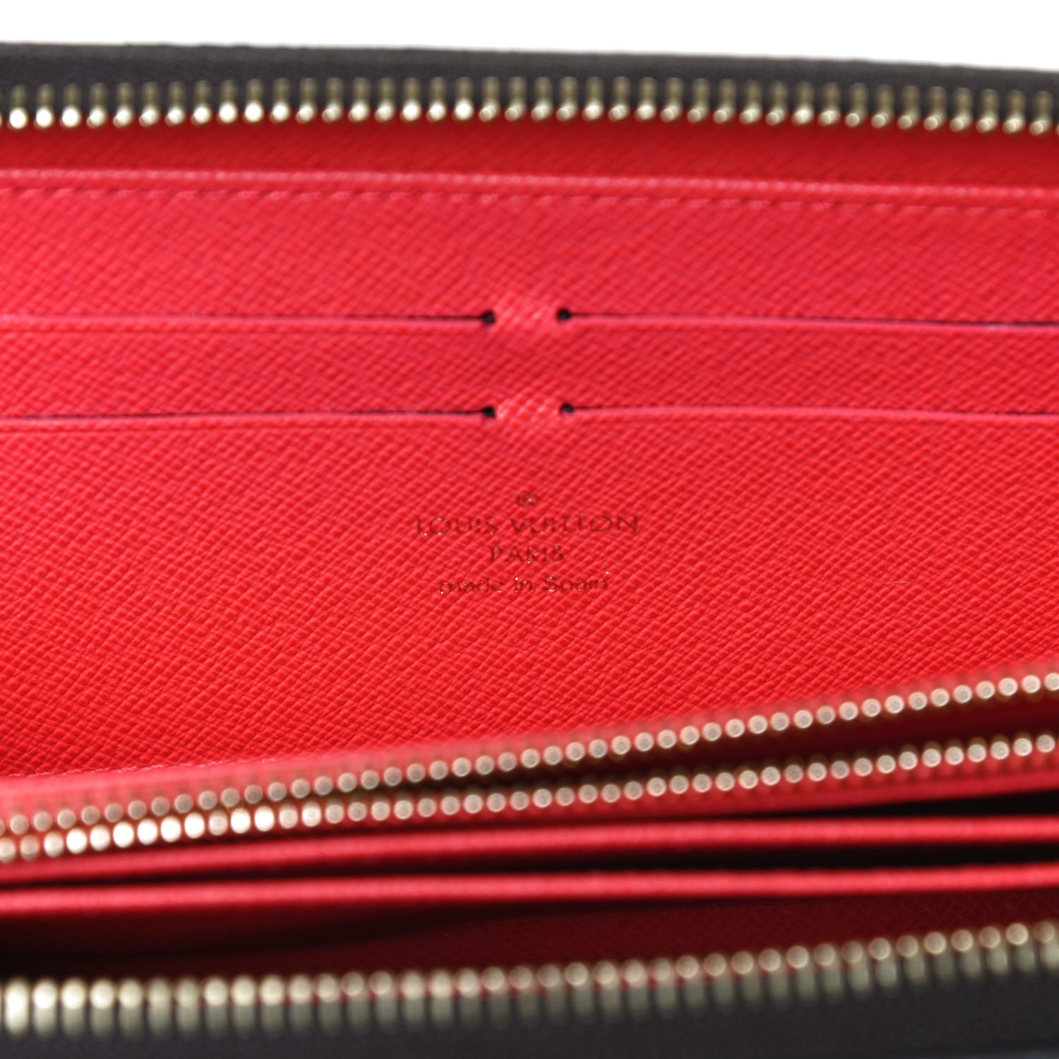 Louis Vuitton Damier Ebene 2015 Christmas Animation Zippy Wallet Poppy 6 of 10