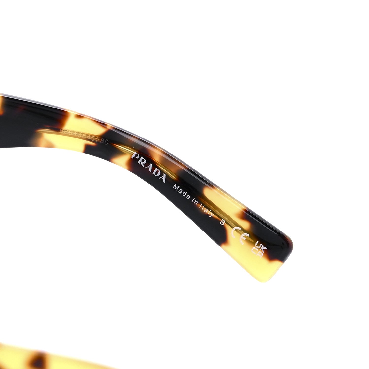 Prada Acetate Symbole Sunglasses SPR 23Y Tortoise 6 of 7