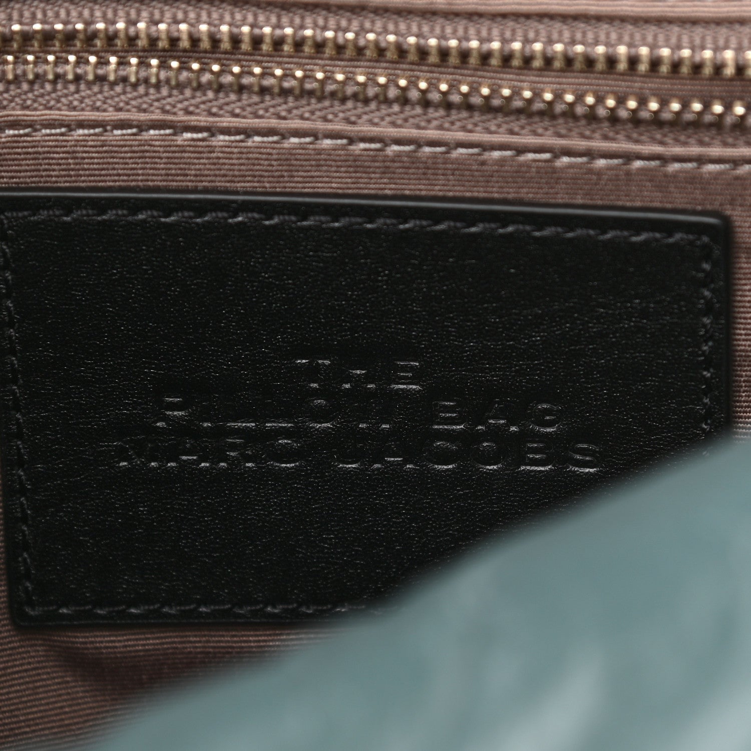 Marc Jacobs Lambskin The Mini Pillow Bag Armory Blue 6 of 10