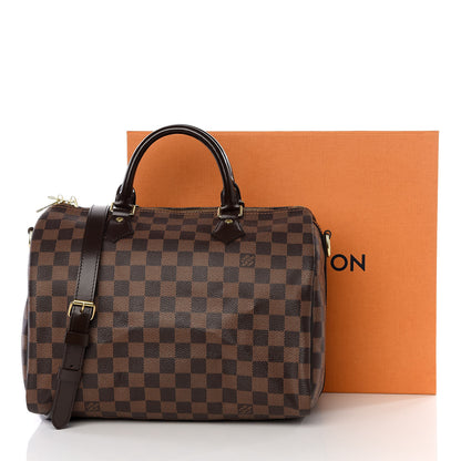 Louis Vuitton Damier Ebene Speedy Bandouliere 30 10 of 10