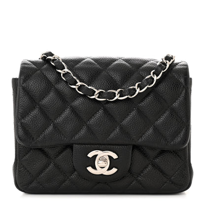 Chanel Caviar Quilted Mini Square Flap Black 1 of 10