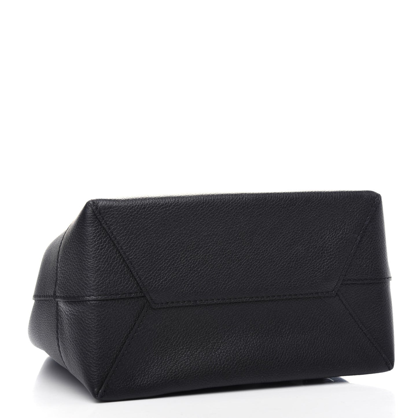 Calfskin Lockme Backpack Black