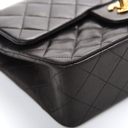 Chanel Lambskin Quilted Small Double Flap Black 15 of 20