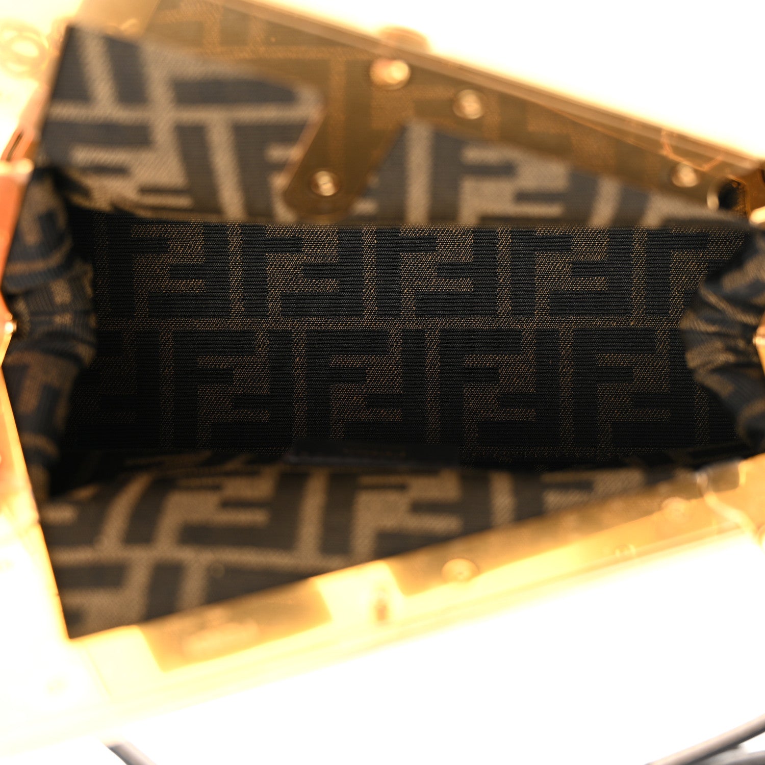 Fendi Shiny Nappa Small Fendi First Sand 5 of 10
