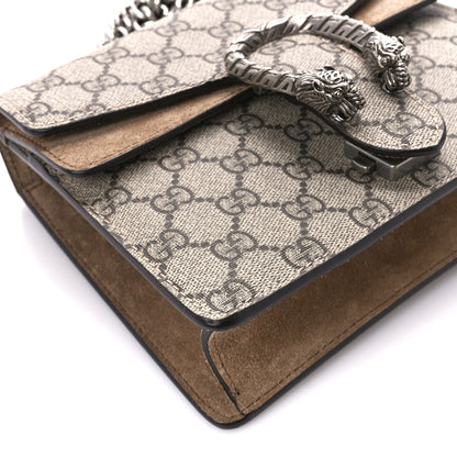 Gucci GG Supreme Monogram Mini Dionysus Shoulder Bag Taupe 9 of 10