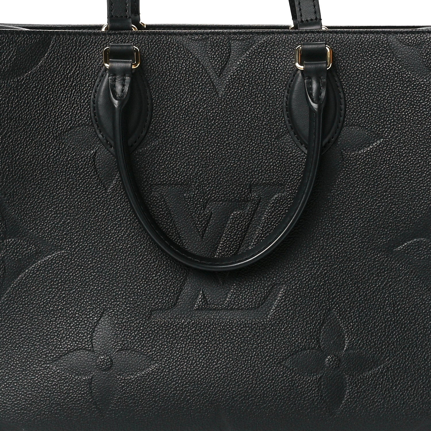 Louis Vuitton Empreinte Monogram Giant Onthego MM Black 7 of 10