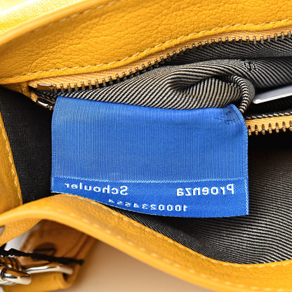 Proenza Schouler Lambskin PS1 Mini Crossbody Bag Lemon 8 of 11