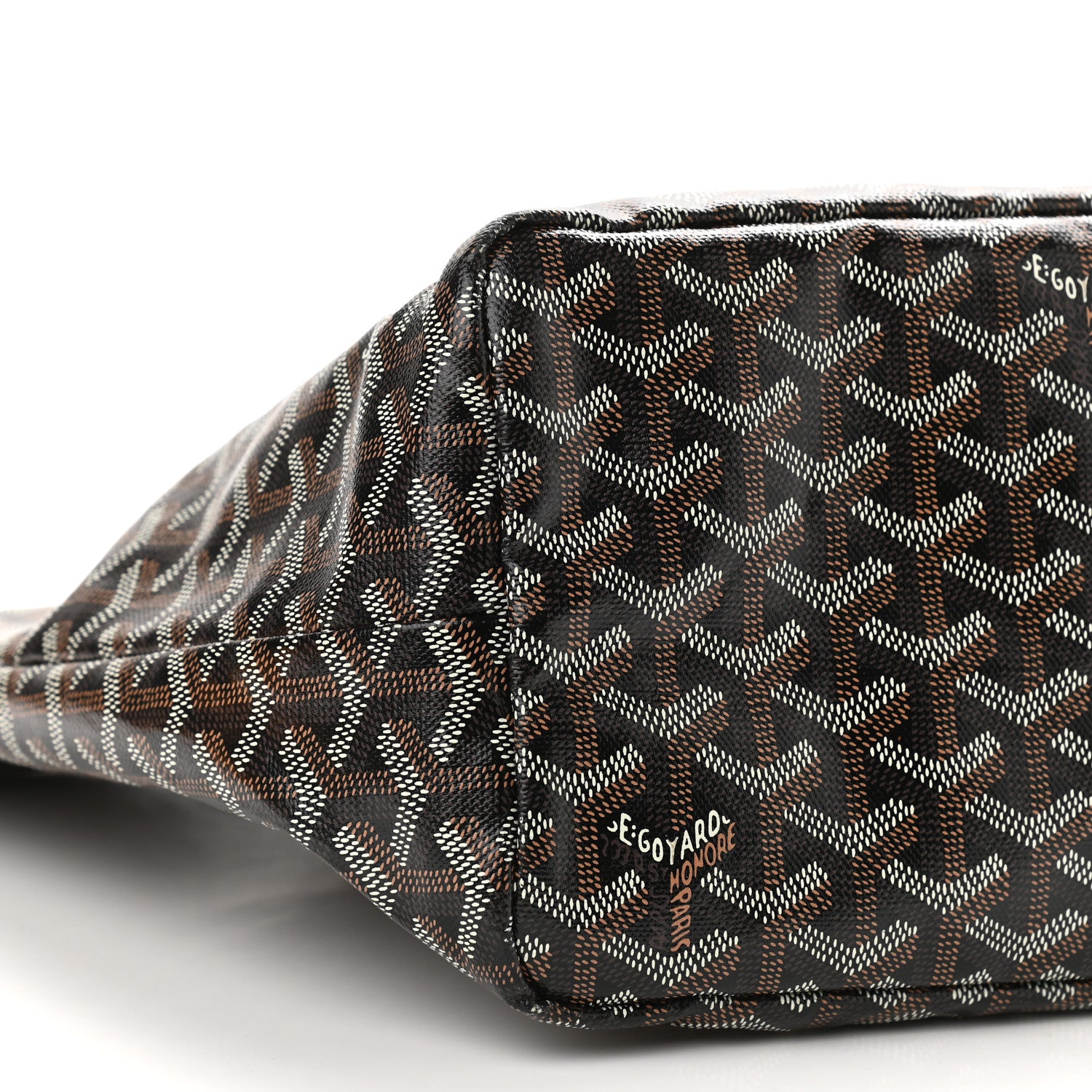 Goyard Goyardine Saint Louis PM Black Gold 10 of 11