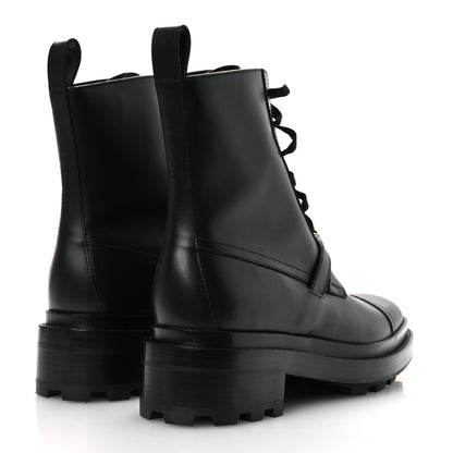 Hermes Glossed Calfskin Funk Ankle Boots 38.5 Black 5 of 11