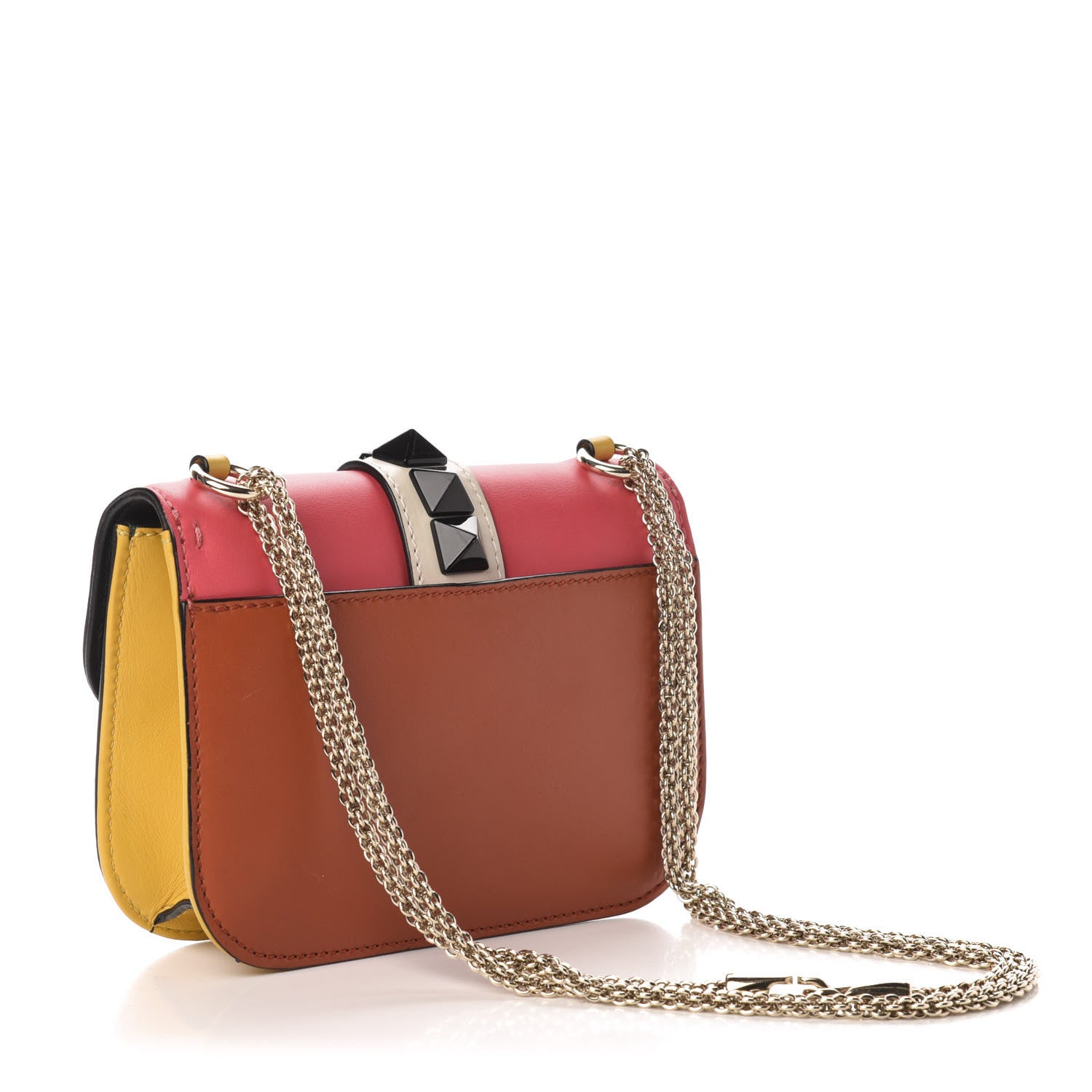 Valentino Garavani Vitello Small Glam Lock Rockstud Flap Multicolor 3 of 12