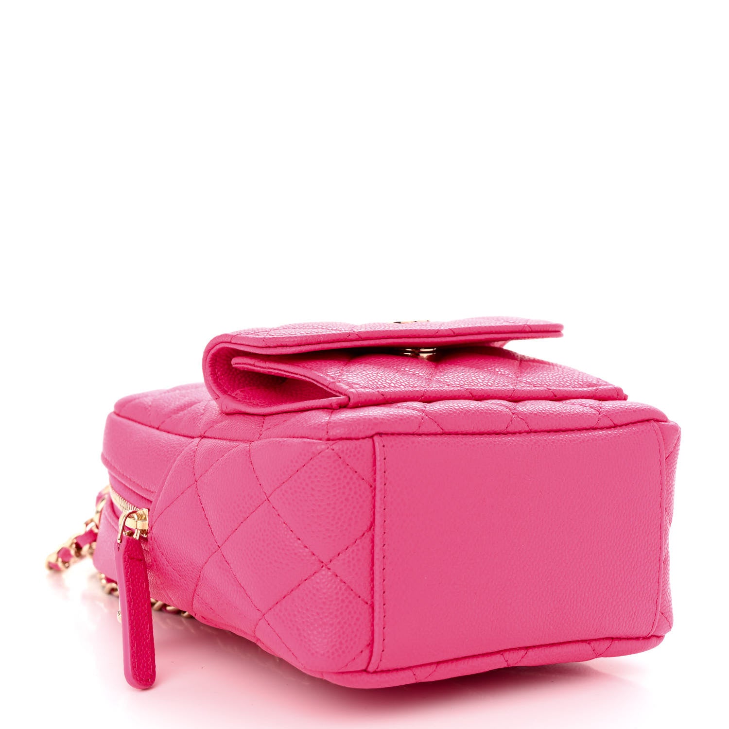 Chanel Caviar Quilted CC Mini Classic Backpack Pink 4 of 10