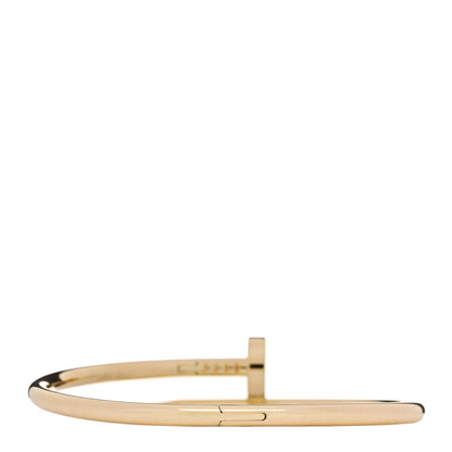 Cartier 18K Yellow Gold Juste Un Clou Bracelet 17 2 of 5