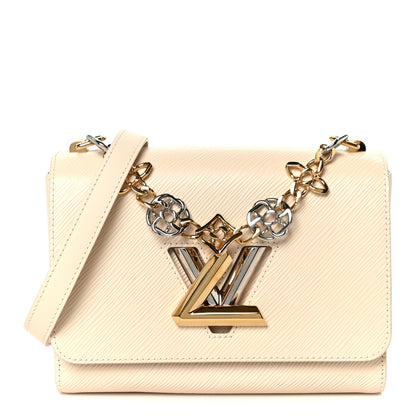 Louis Vuitton Epi Twist Flowers Chain Shoulder Bag MM Quartz 1 of 10