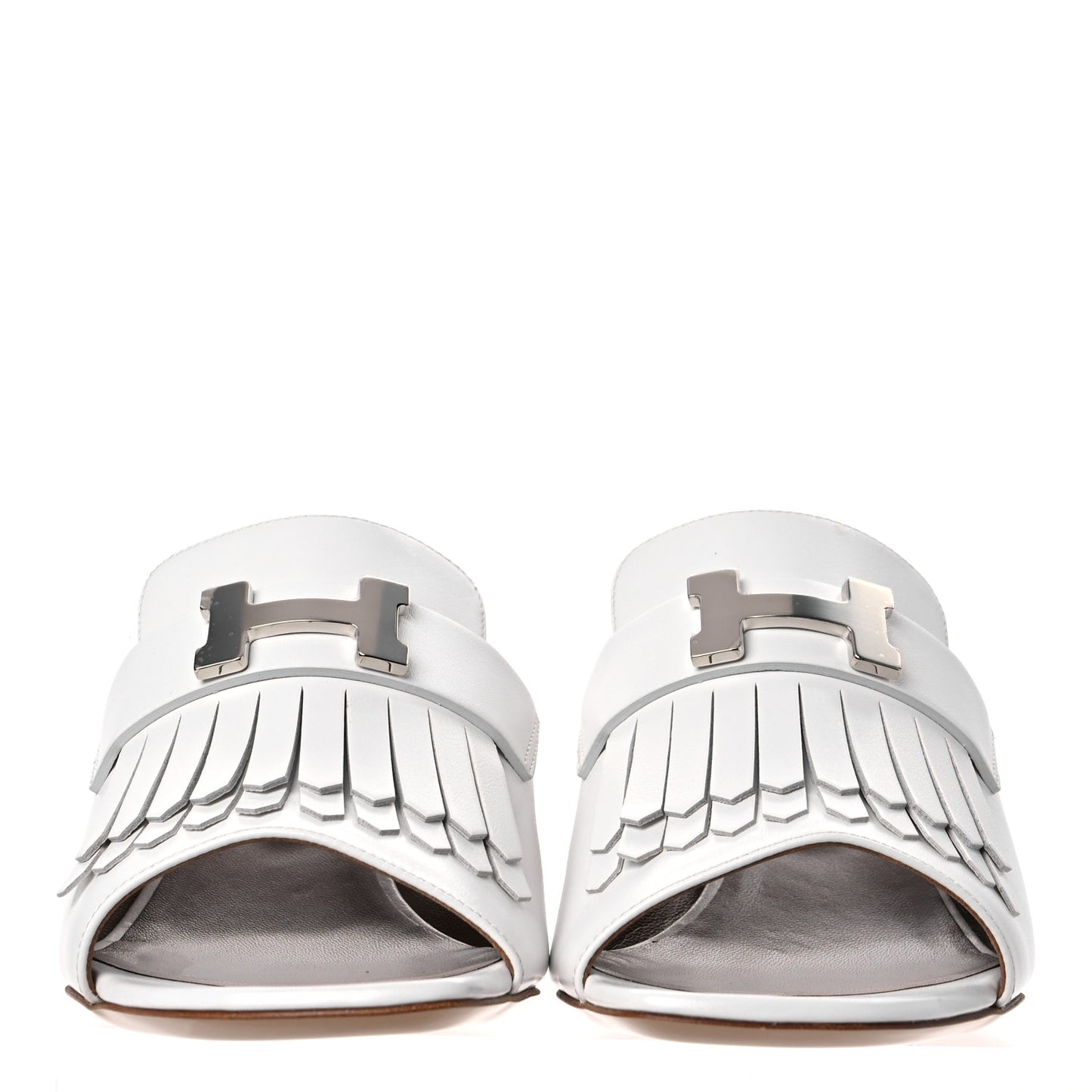 Calfskin Alma Mules 37.5 White