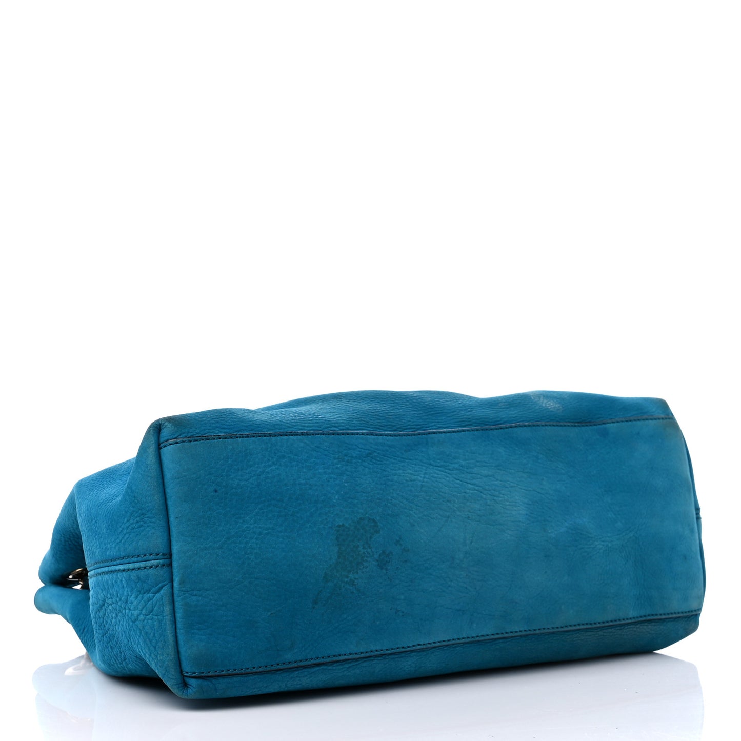 Vitello Range Medium Soho Chain Shoulder Bag Deep Cobalt