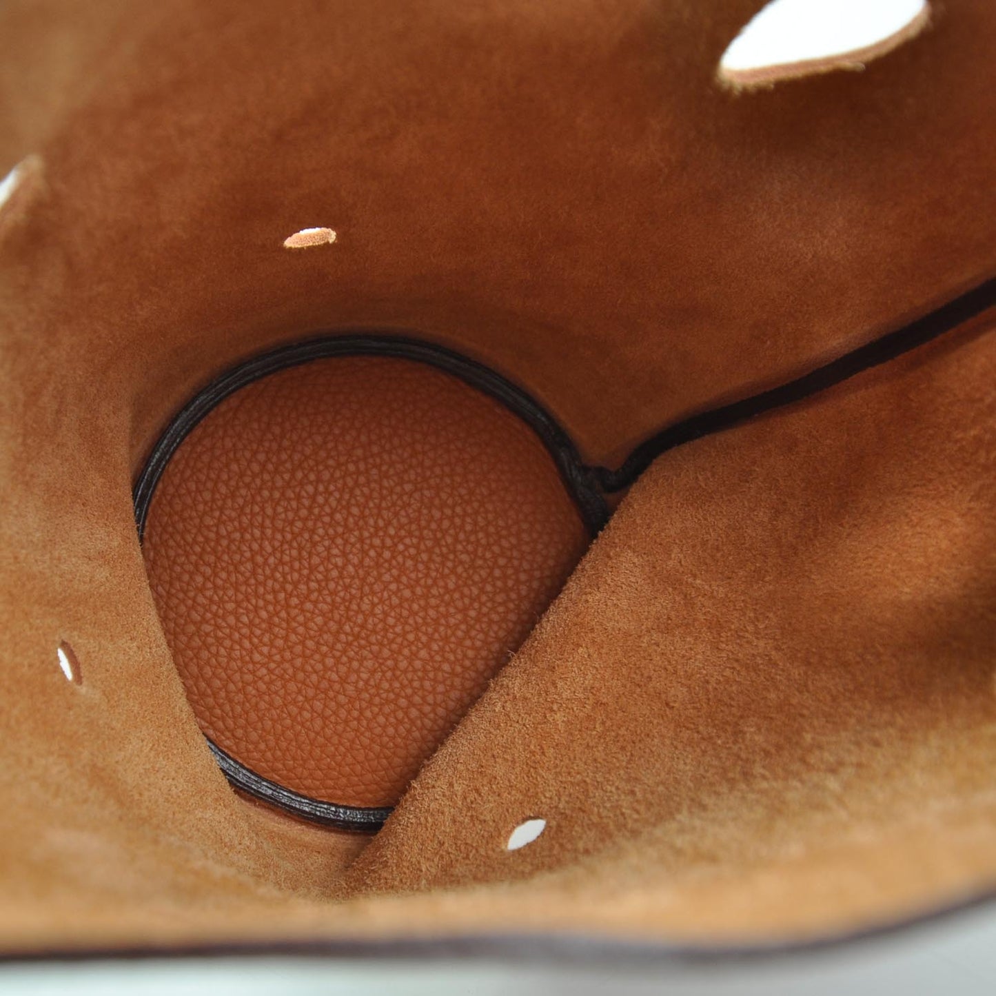 Taurillon Clemence Mangeoire Rope Bag Orange