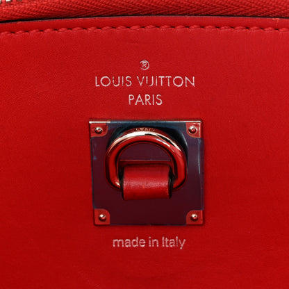 Louis Vuitton Veau Satin City Steamer MM Rubis 6 of 9