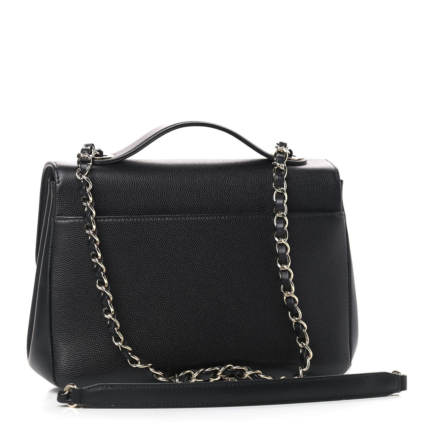 Chanel Caviar Quilted Medium Business Affinity Flap Black 2 of 8