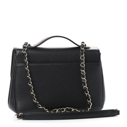Chanel Caviar Quilted Medium Business Affinity Flap Black 2 of 8