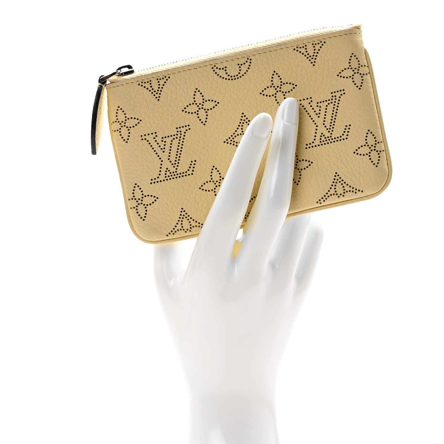 Louis Vuitton Mahina Key Pouch Banana 2 of 6