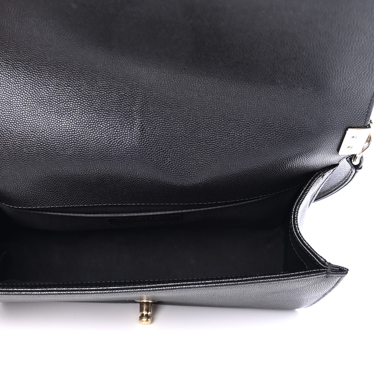 Chanel Caviar Quilted Medium Boy Flap Black 4 of 4