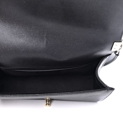 Chanel Caviar Quilted Medium Boy Flap Black 4 of 4
