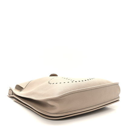 Hermes Taurillon Clemence Amazone Evelyne III TGM Gris Tourterelle 4 of 10