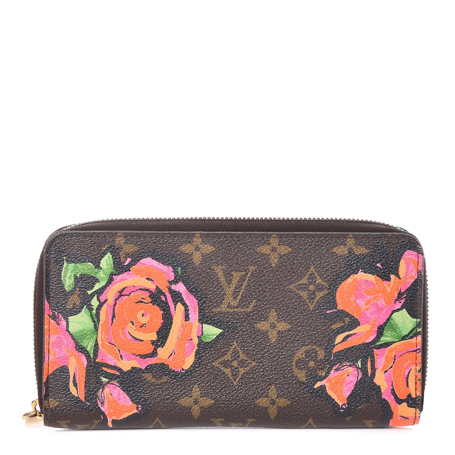 Louis Vuitton Monogram Roses Zippy Wallet 1 of 11