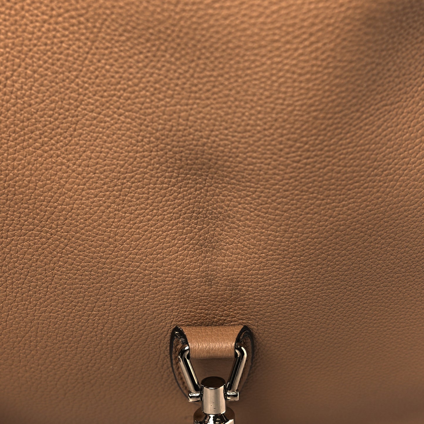 Soft Grained Calfskin Large Jackie Hobo Classic Camel
