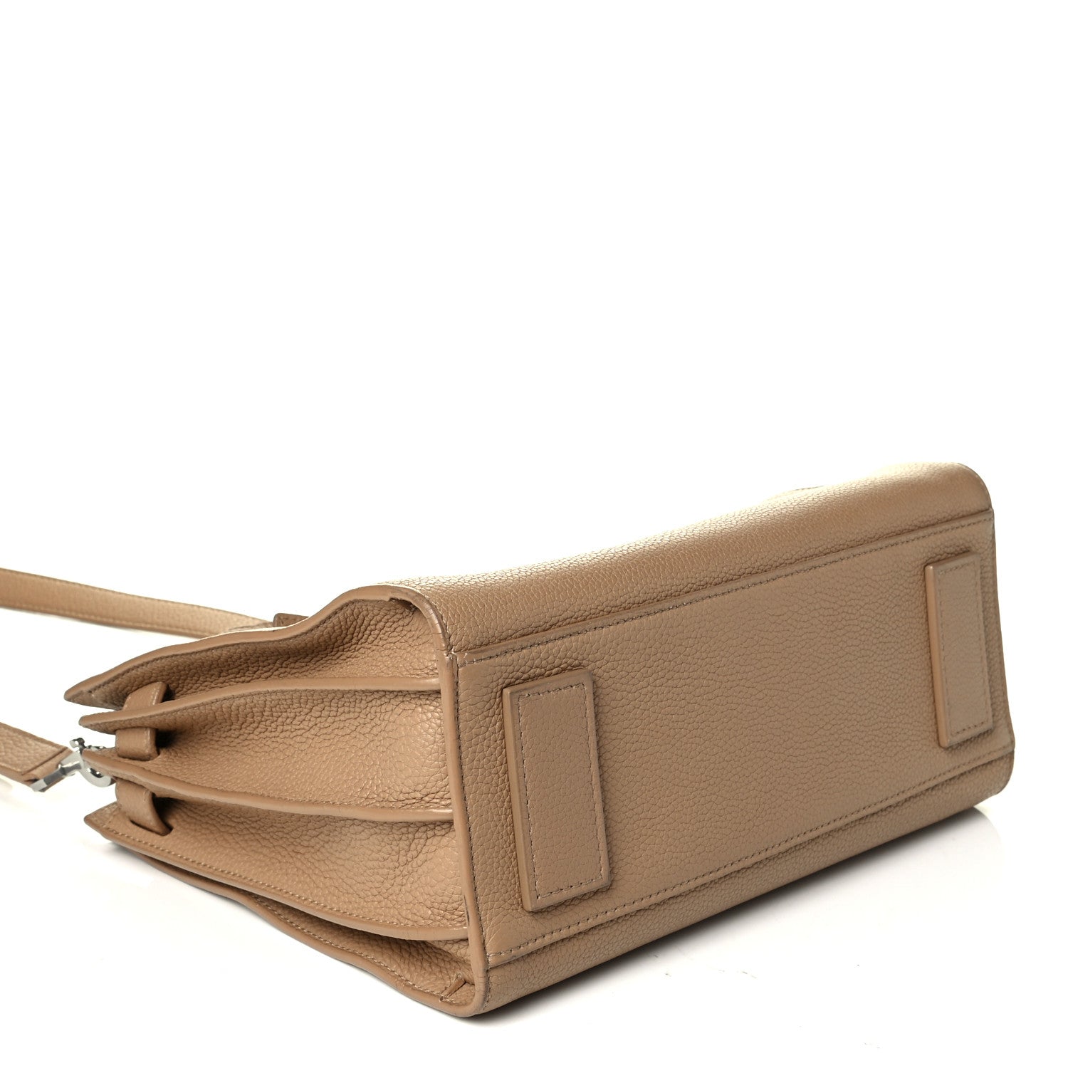Saint Laurent Grained Calfskin Baby Sac De Jour Souple Dark Beige 3 of 8