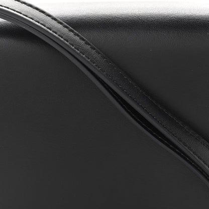 Stella McCartney Eco Alter Nappa Medium Frayme Flap Shoulder Bag Black 8 of 10