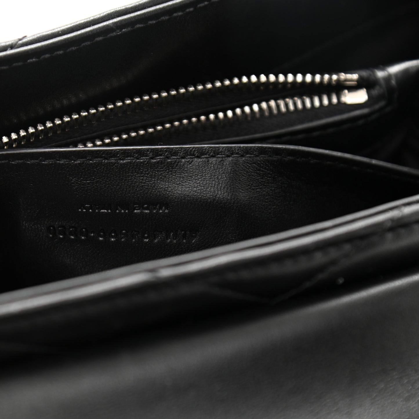 Calfskin Y Quilted Monogram Small Loulou Chain Satchel Black