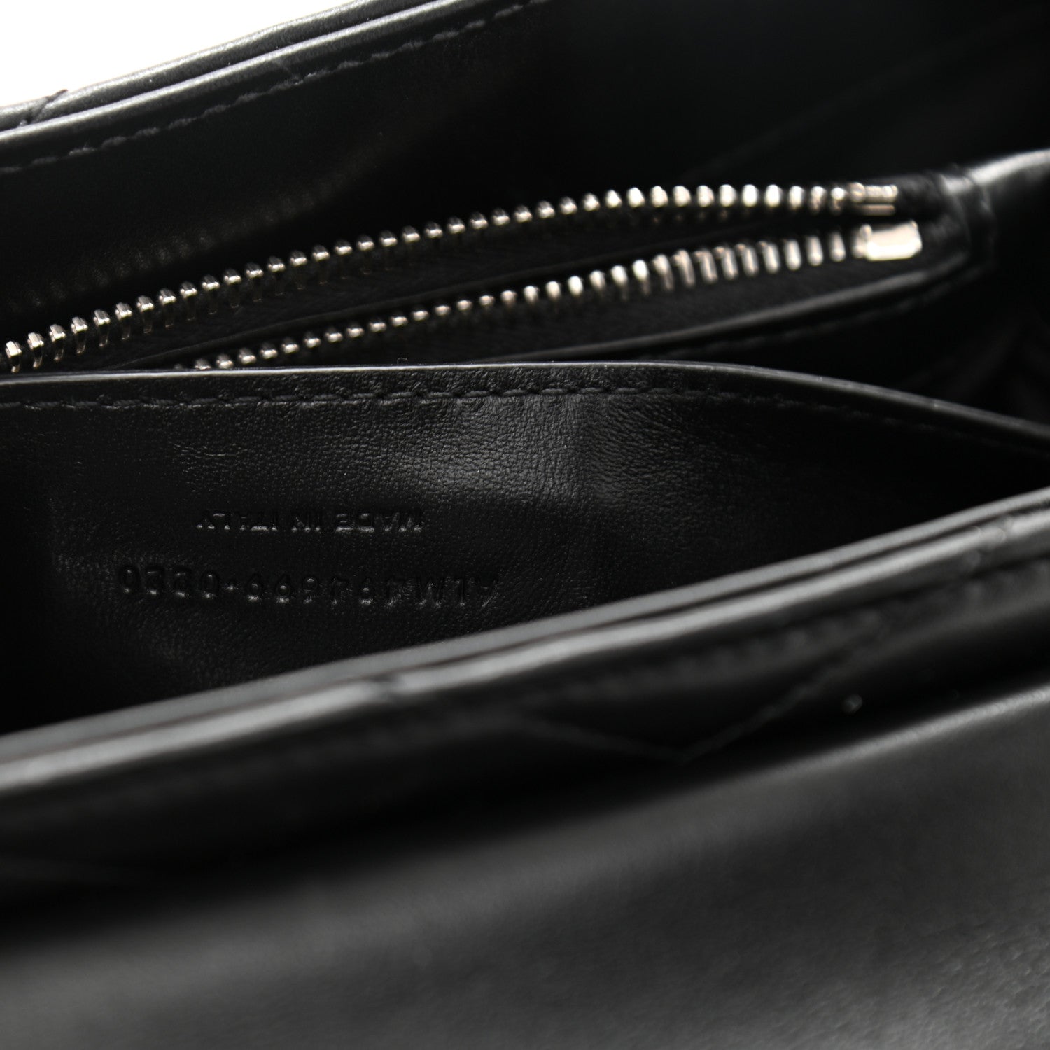 Saint Laurent Calfskin Y Quilted Monogram Small Loulou Chain Satchel Black 7 of 11