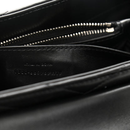 Saint Laurent Calfskin Y Quilted Monogram Small Loulou Chain Satchel Black 7 of 11